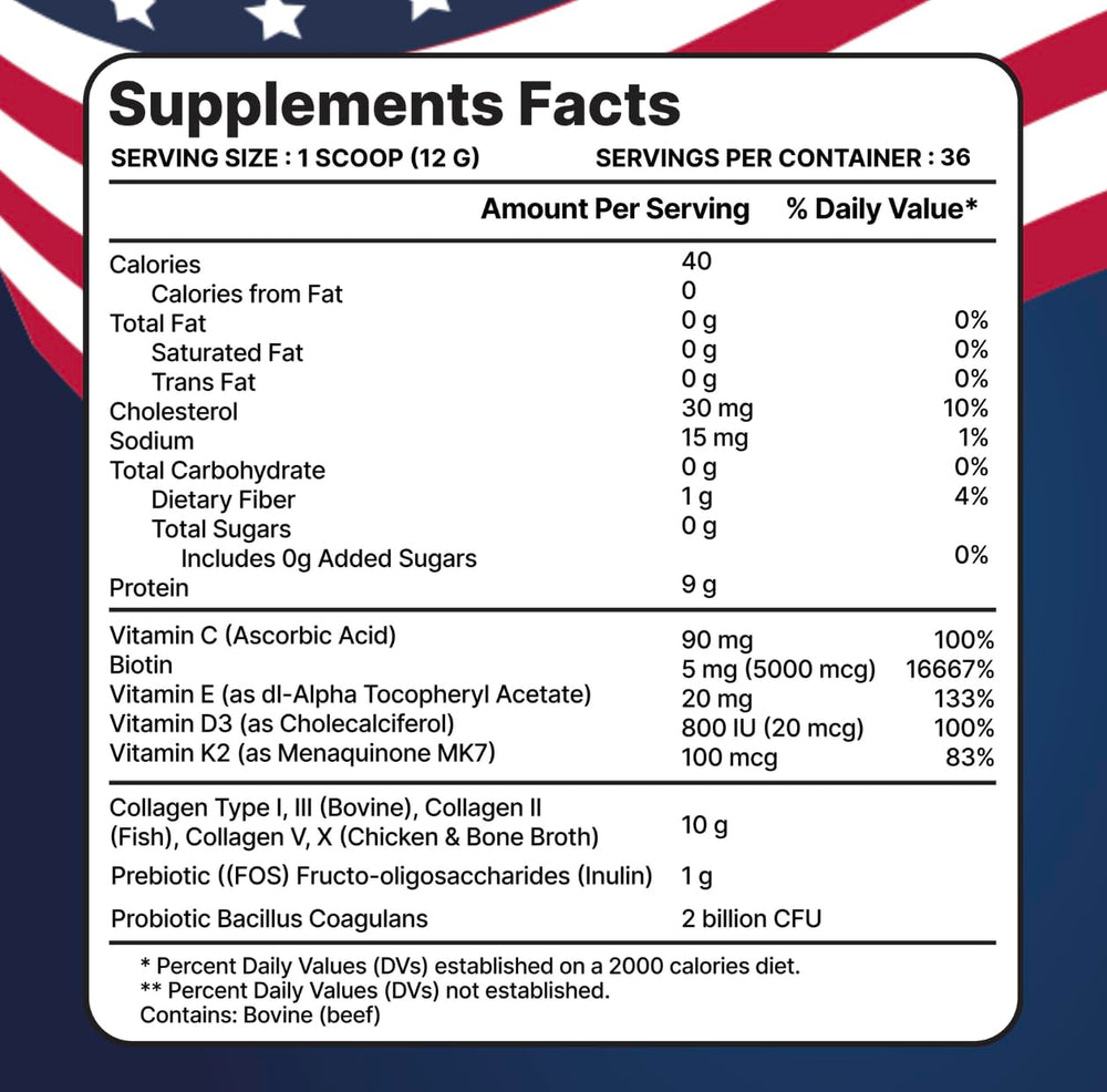 anocin collagen powder in a smoothie for daily convenience.