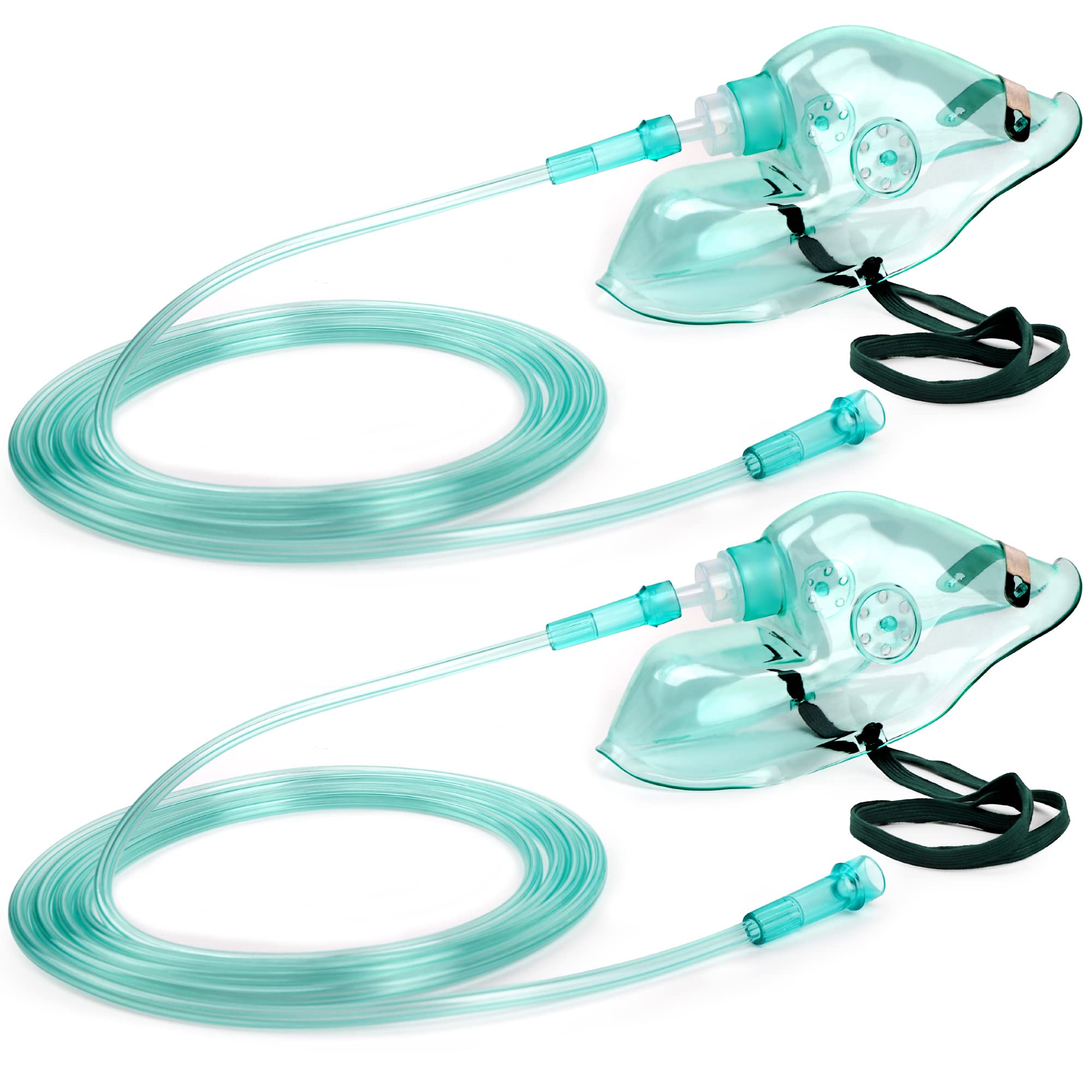 ANSNF oxygen mask pack includes two masks and two tubes for convenience.