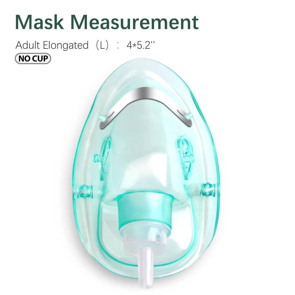 ANSNF oxygen mask in size L suitable for most adult faces.
