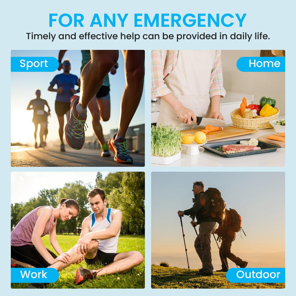 Antaly portable emergency kit image highlights compact, on-the-go wound care