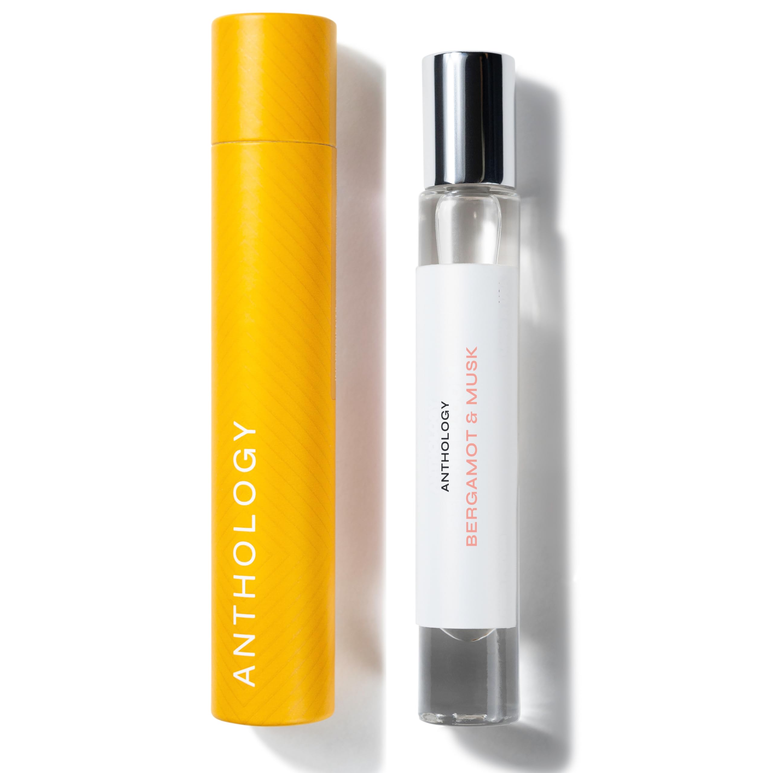 Anthology Bergamot y Almizcle: caja envase elegante, ideal para regalo o almacenamiento