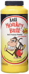 Anti Monkey Butt Calamine powder bottle for all-day dryness.