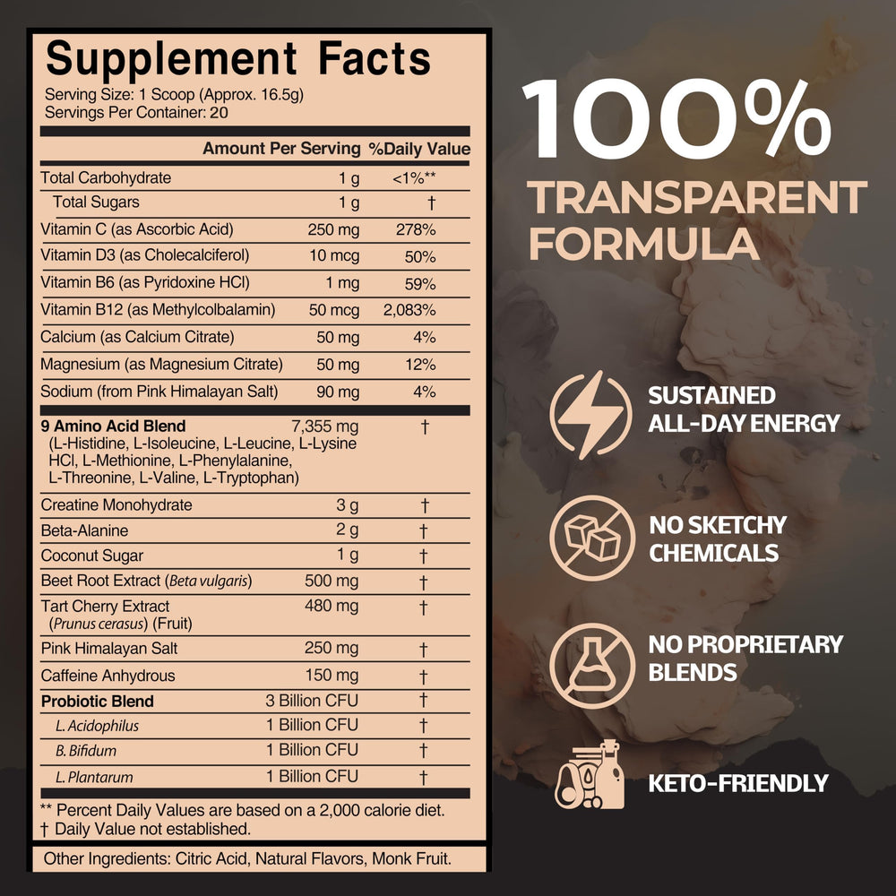 Antidote pre-workout scoop demonstrating convenient serving for quick dosing