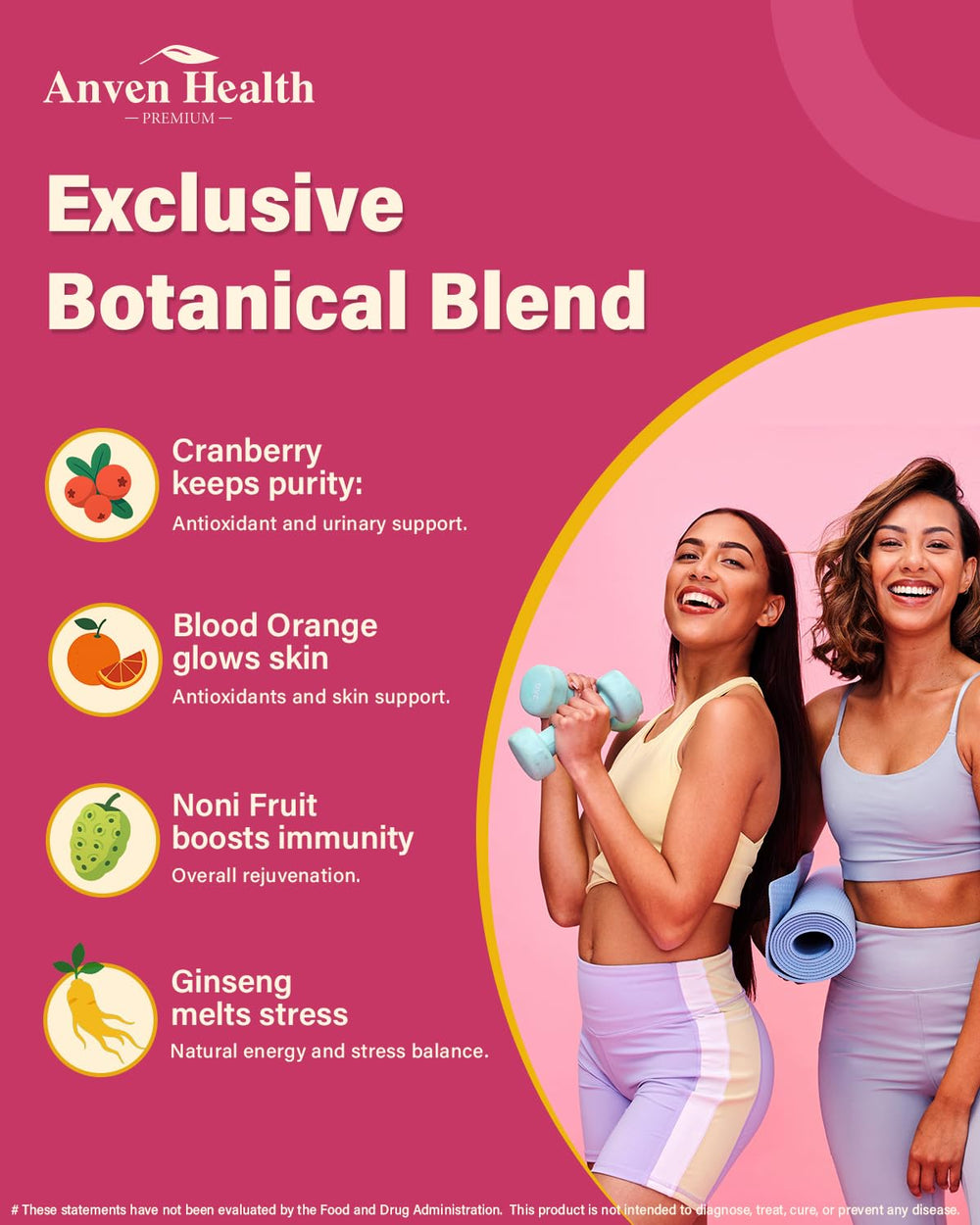 Blood Orange antioxidant feature supporting skin and vitality.