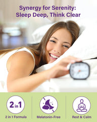 Anven Health L-Theanine capsules on blister pack for clearer mornings.