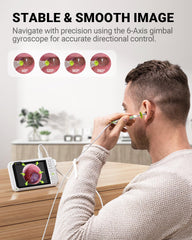 Safe wax removal with adjustable protection cover and silicone ear picks
