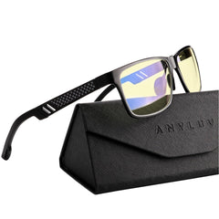ANYLUV blue light blocking glasses front view for comfortable long use and eye relief
