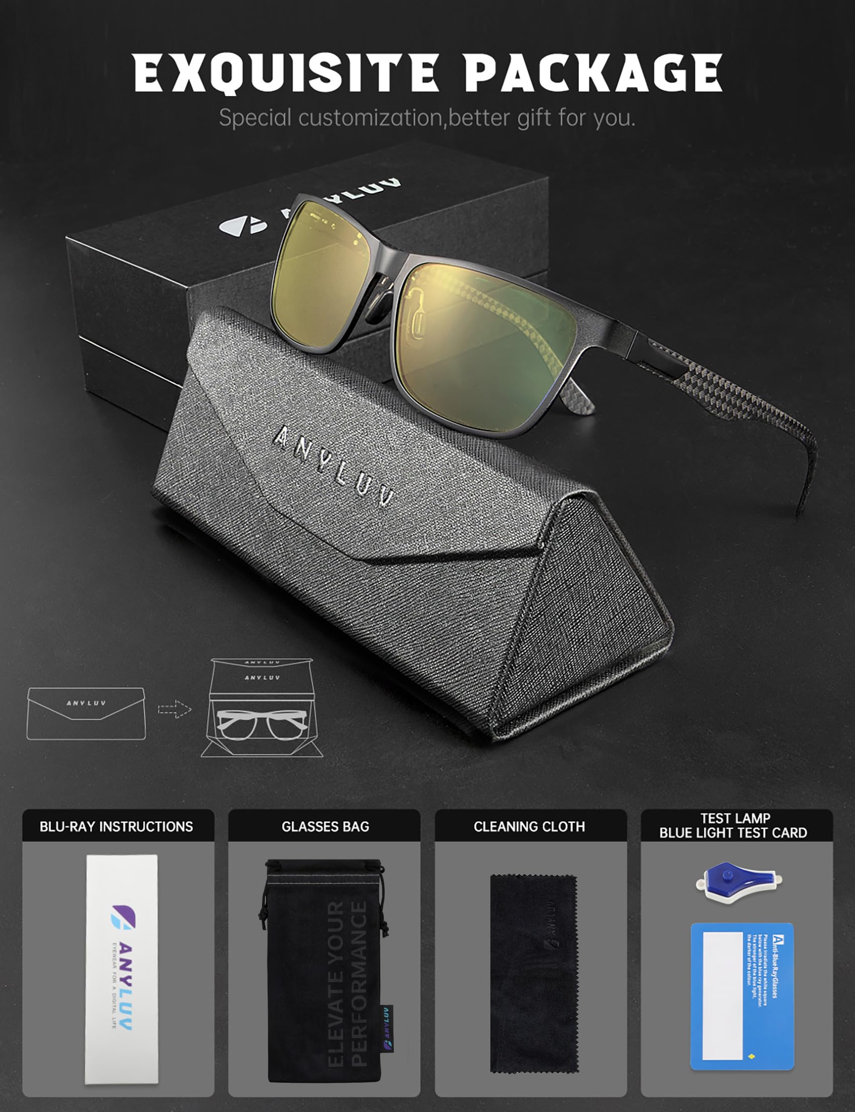 ANYLUV packaging box, premium triangular gift packaging included