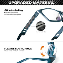 ANYLUV lightweight gaming glasses on desk for extended sessions