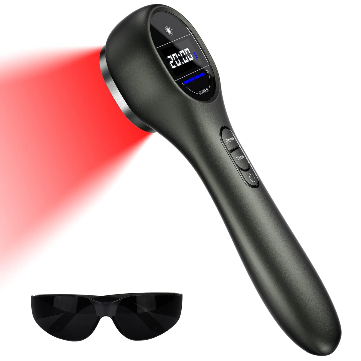 Anyork red light therapy device front view for at-home comfort.