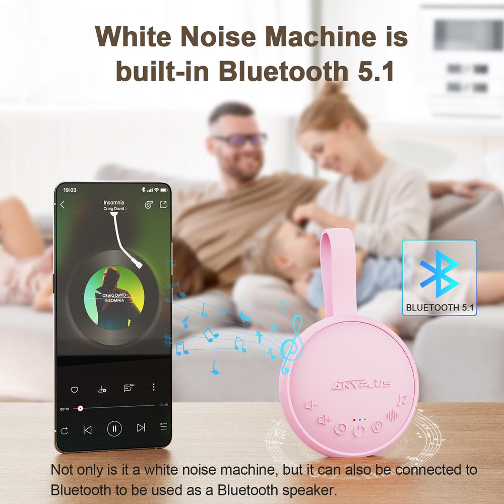 ANYPLUS bluetooth 5.1 speaker pairing for music and soundscapes