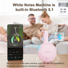 ANYPLUS portable Bluetooth sleep device showing compact design ideal for travel.