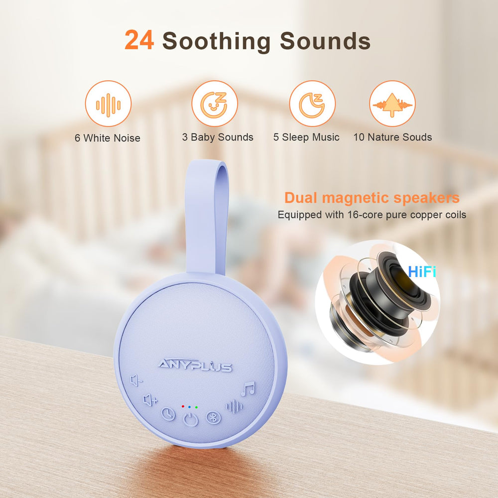 ANYPLUS memory function recalls last sound for quick setup.