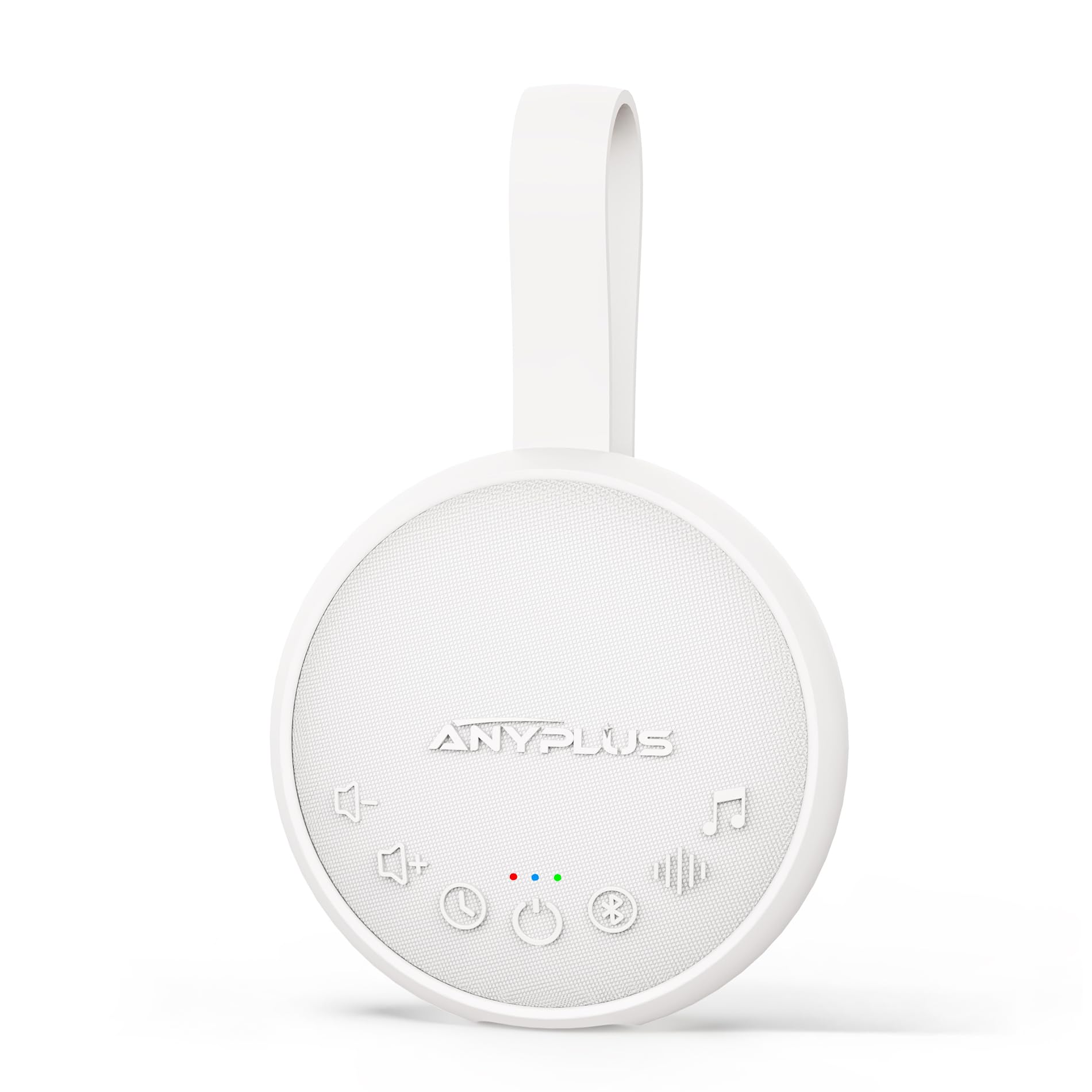 ANYPLUS white noise machine front view, compact bedside use