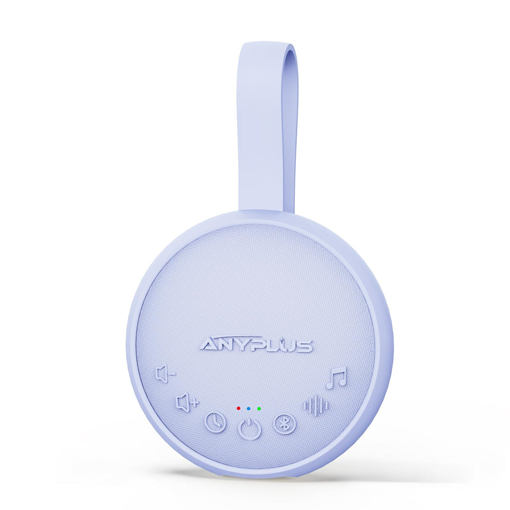 ANYPLUS white noise machine portable purple helps you sleep anywhere.