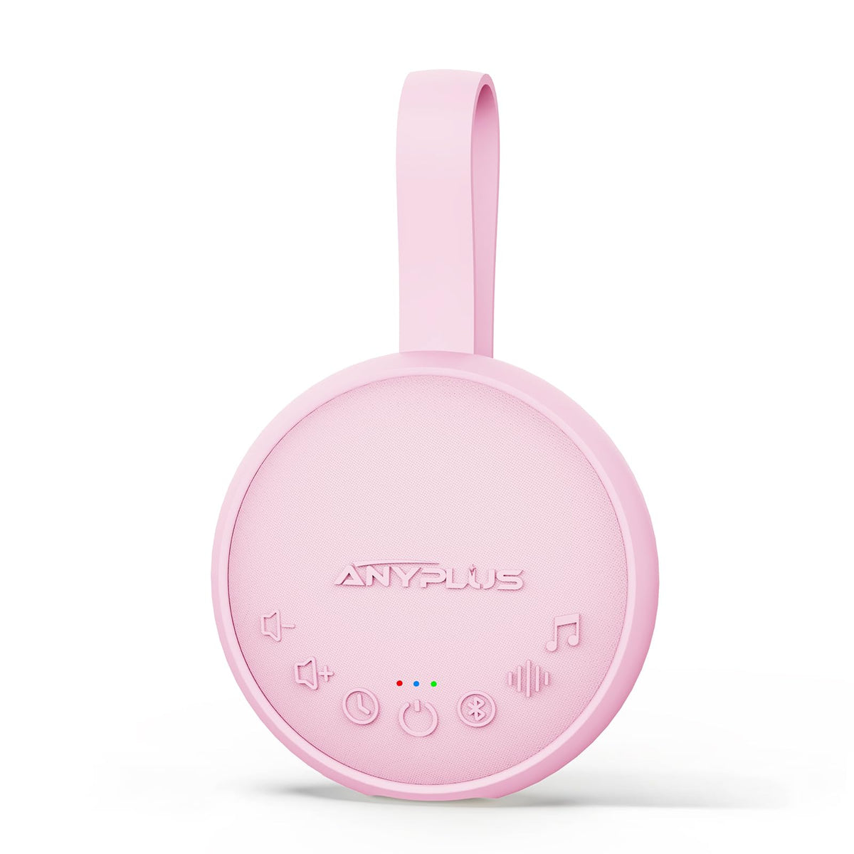 ANYPLUS white noise sound machine in pink for peaceful baby sleep