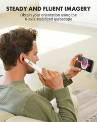 AnyScope ear camera dual view enables side-by-side ear image comparison.
