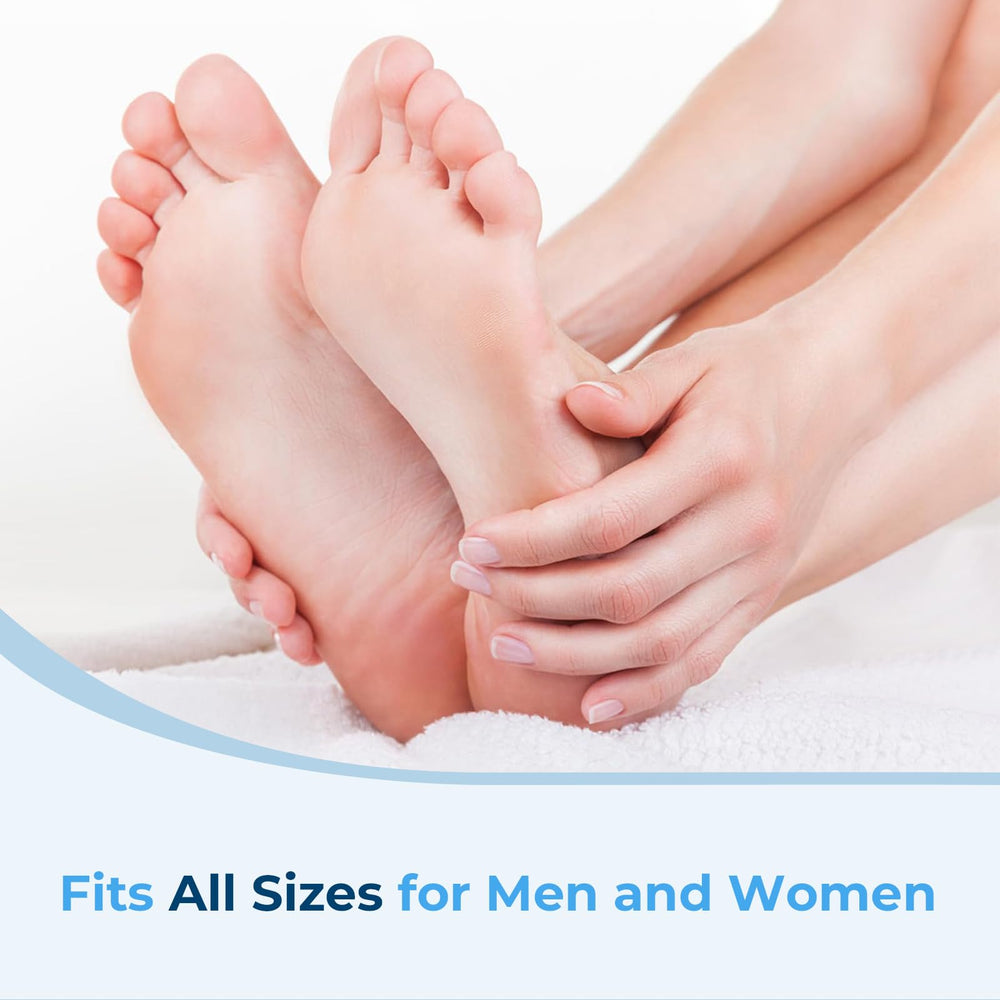 ANYSWEET durable gel arch inserts are easy to clean and reuse.