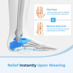 ANYSWEET strong adhesive non-slip layer keeps the insole in place for active wear.