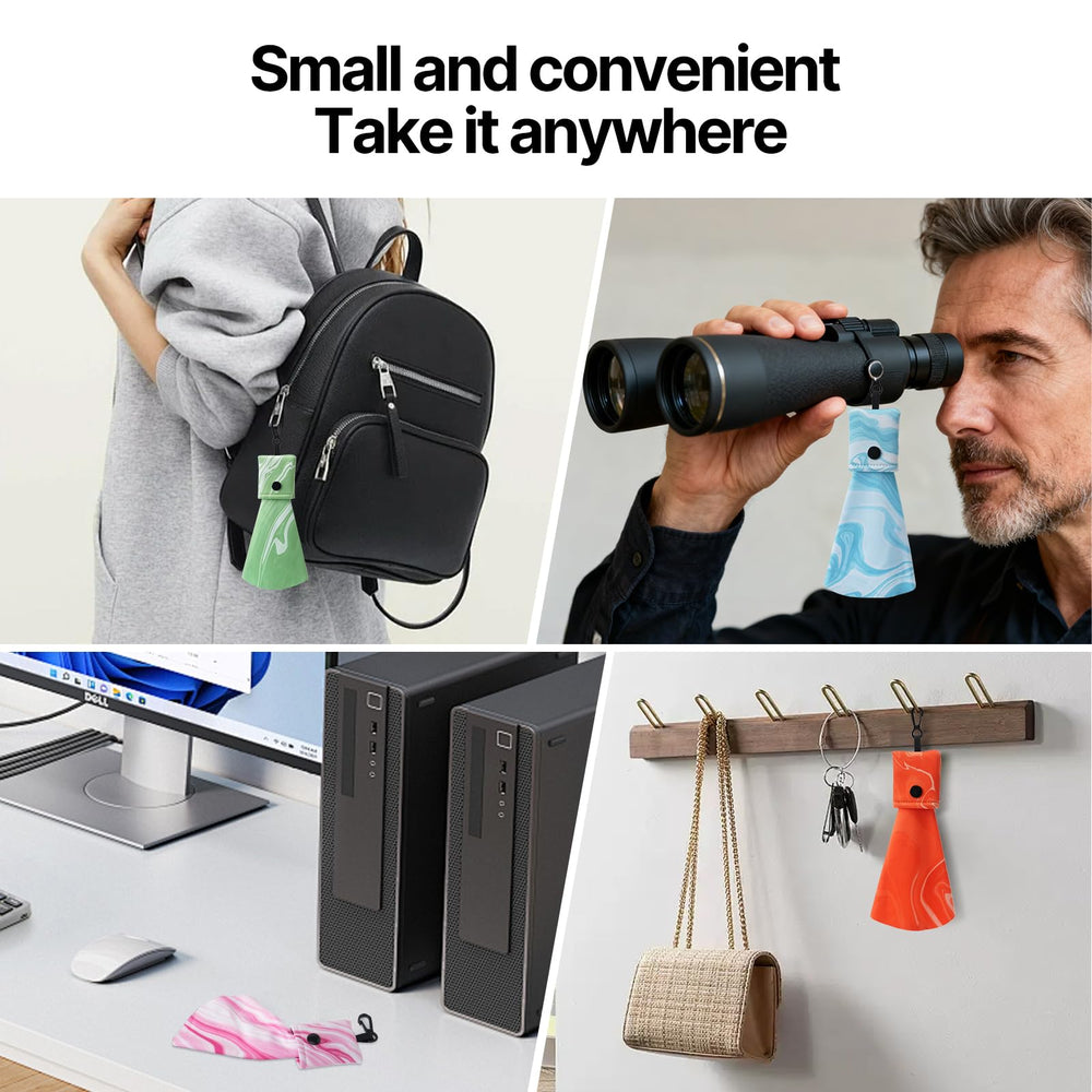 Anywind microfiber cloth clean eyeglasses lens with gentle touch