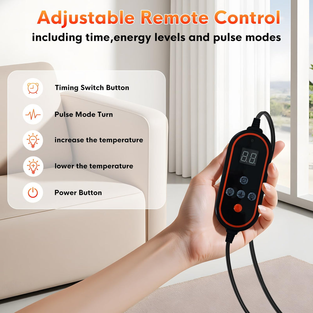 Anzqul 320-LED panel delivering broad light coverage across the foot.