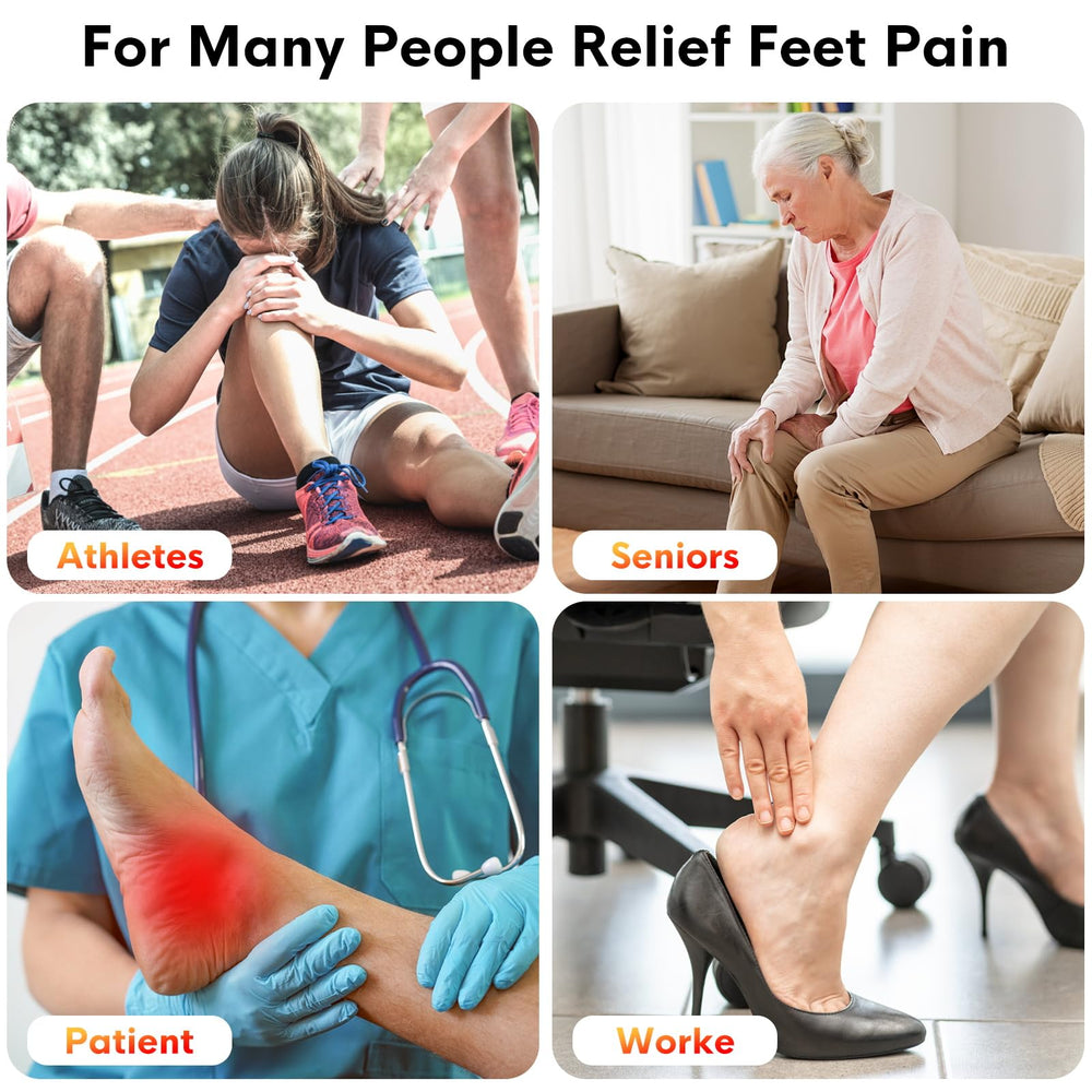 Anzqul at-home therapy session setup with feet inside the unit.