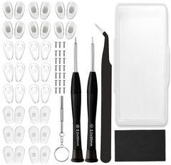 Aobvrey nose pads made of soft silicone for comfortable, skin-friendly wear.