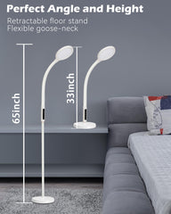 Aoife lamp showing multiple color temperatures for mood and task lighting