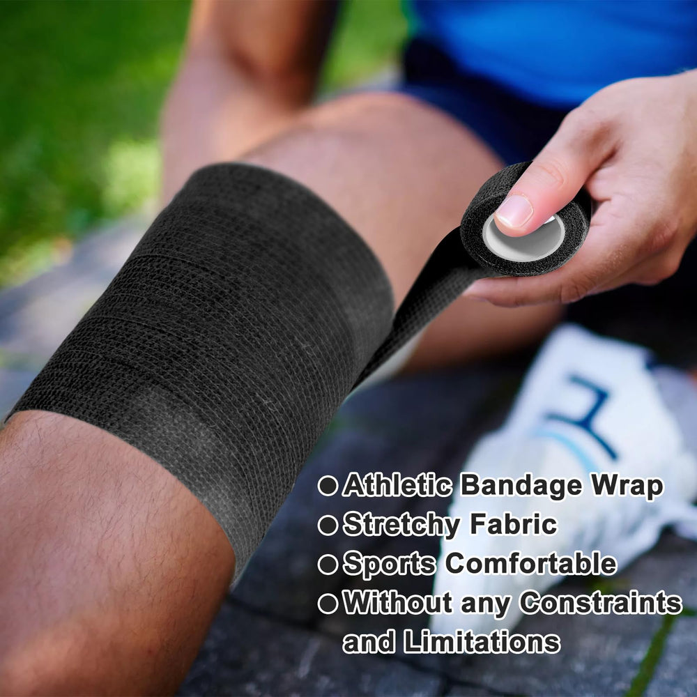 AOITMZAY bandage wrap fabric remains breathable and water resistant during workouts