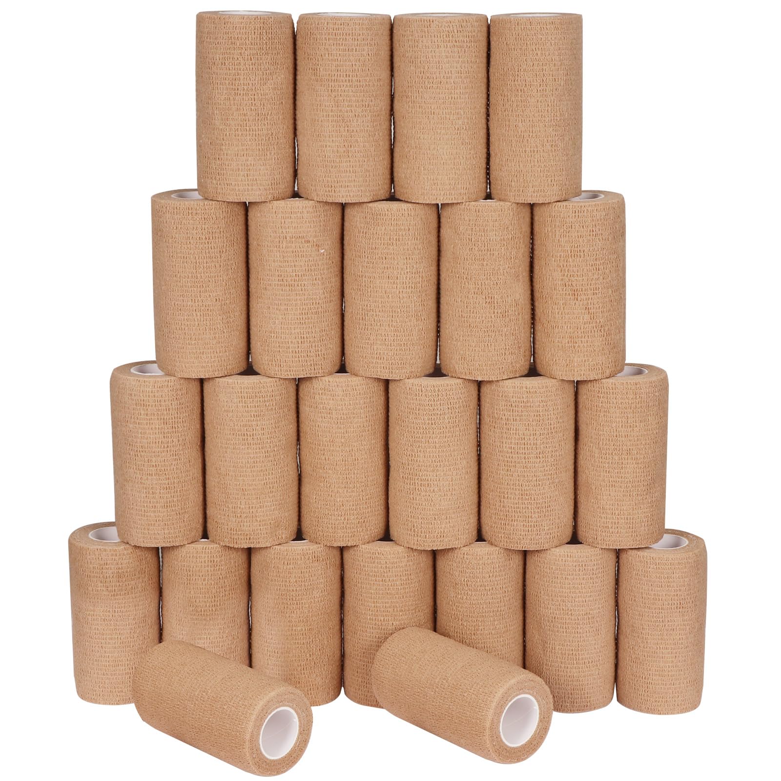 AOITMZAY self-adhesive bandage wrap close-up with breathable skin-safe fabric for comfort
