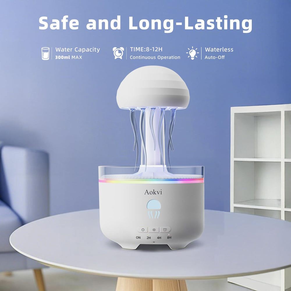 Aokvi diffuser ideal for bedrooms and family rooms with gentle aroma.