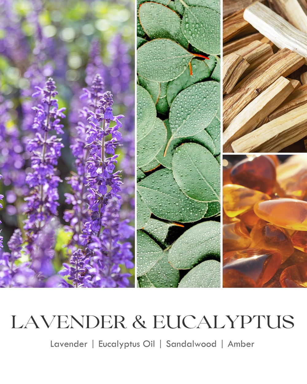 Lit AOOVOO lavender candle on a calm evening table