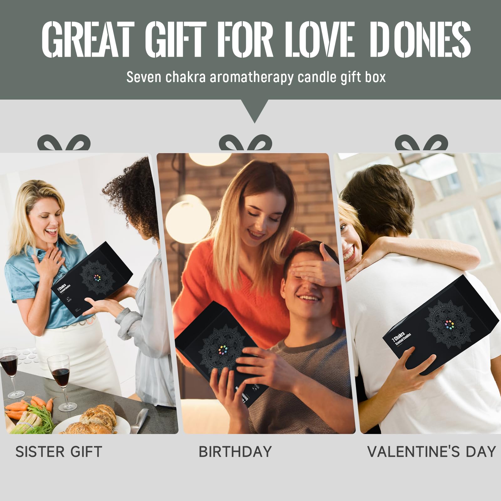 AOOVOO Aromatherapy candle creates a soothing ambiance for stress relief and focus.