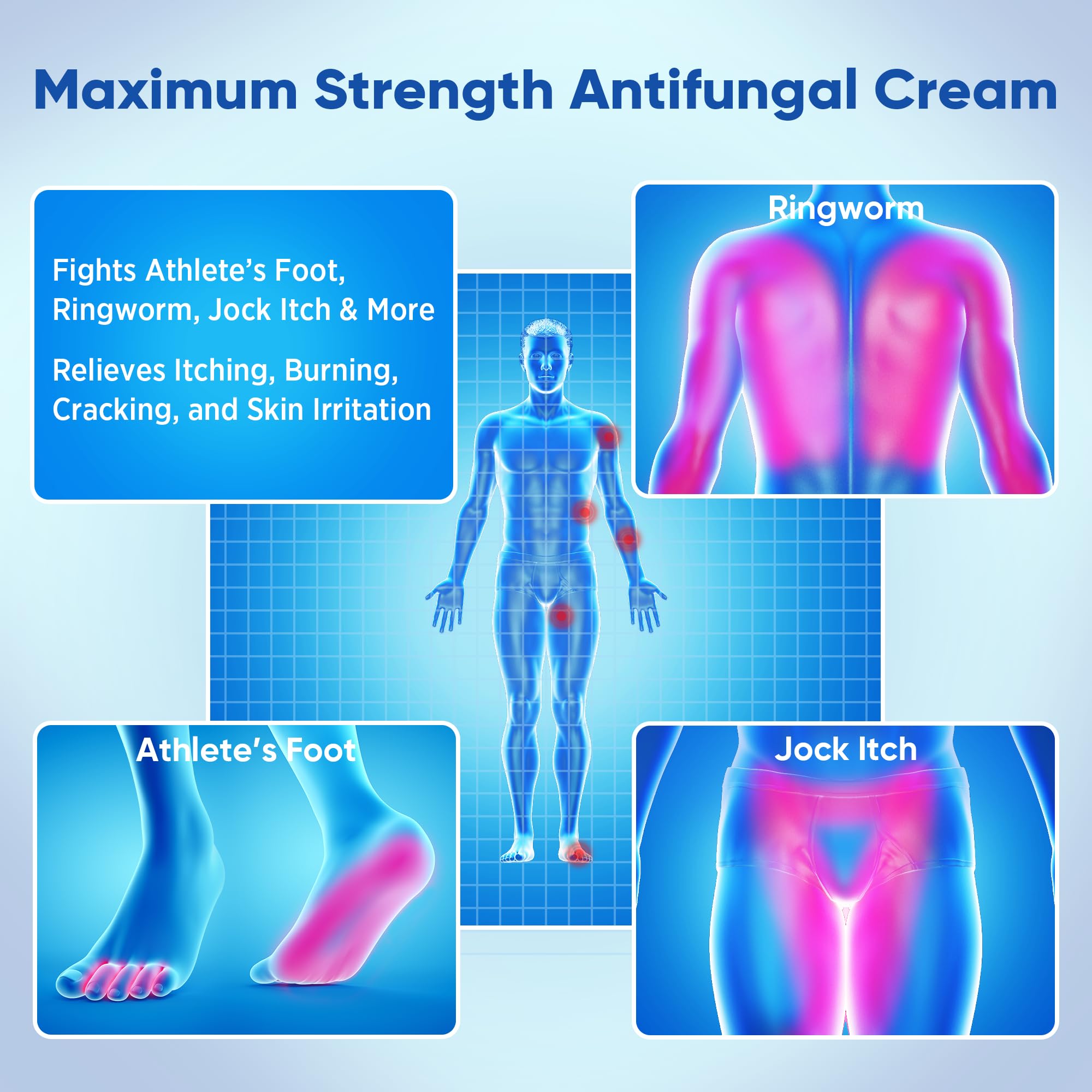 AOSORW cream label with 2% miconazole nitrate for fungal care.