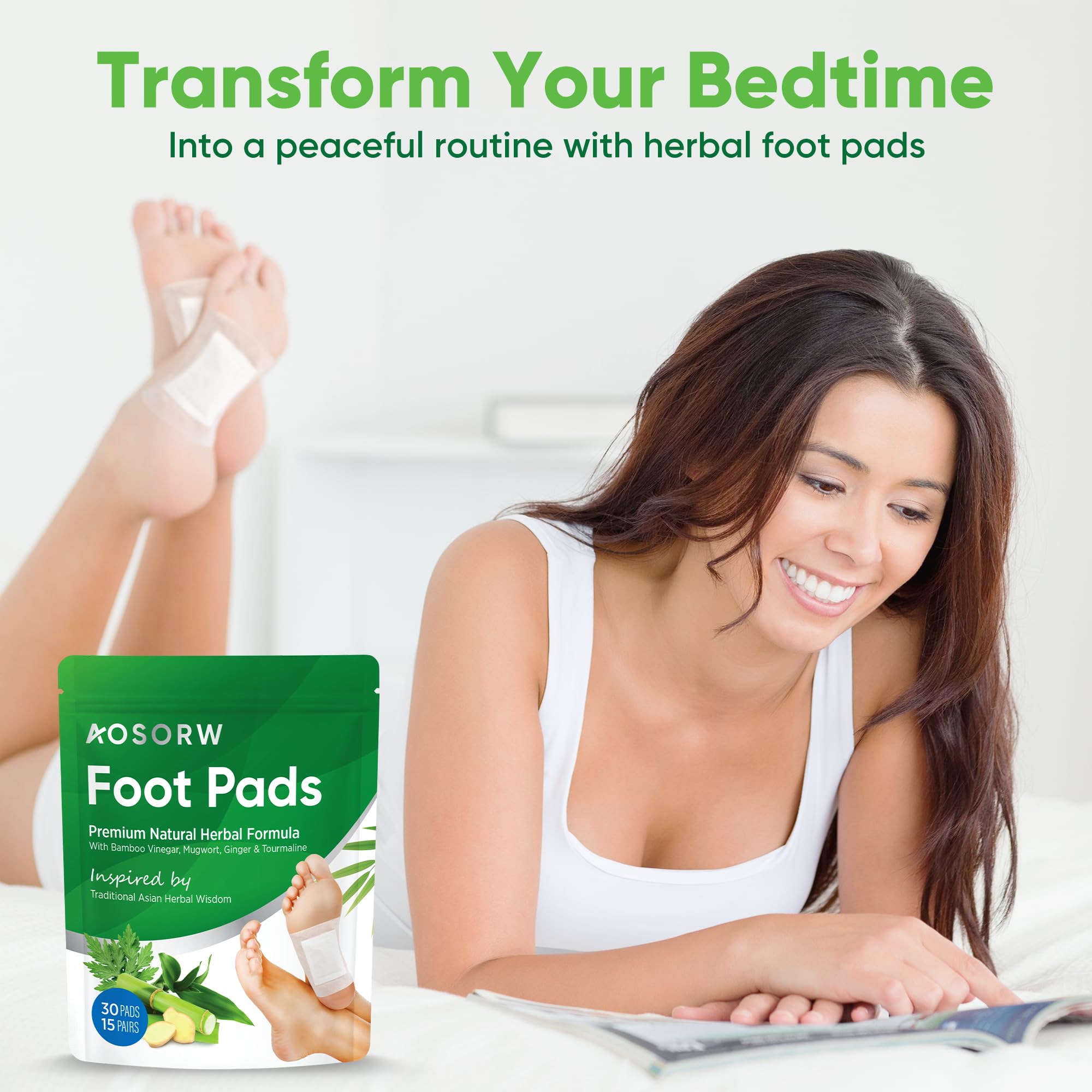AOSORW bamboo vinegar powder aids cleansing and routine clarity.