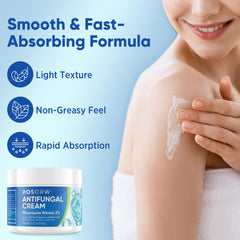 AOSORW peppermint oil detail hinting at soothing cool sensation during application.