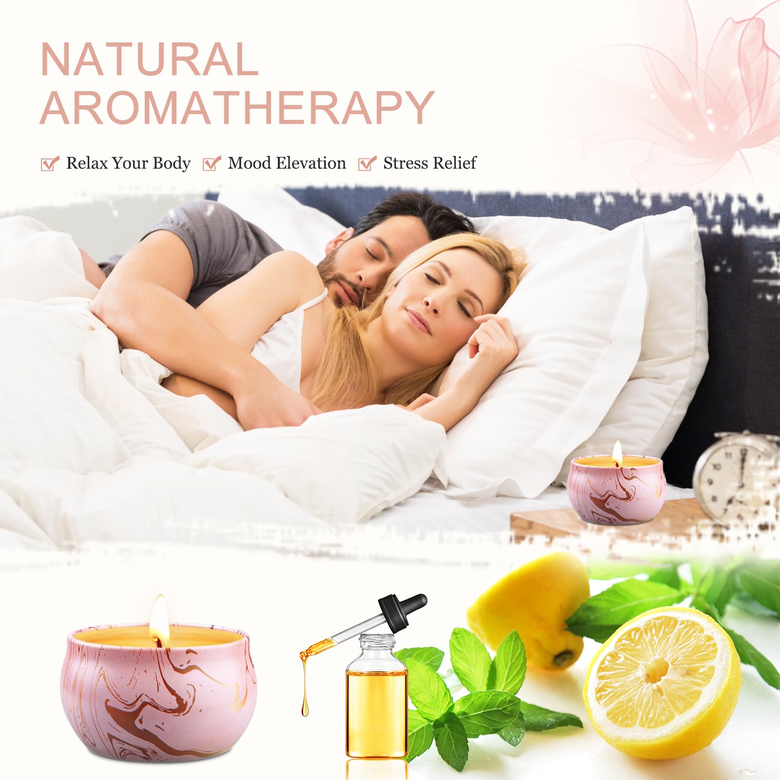 Aottom gift box presentation for birthdays, anniversaries, or spa vibes