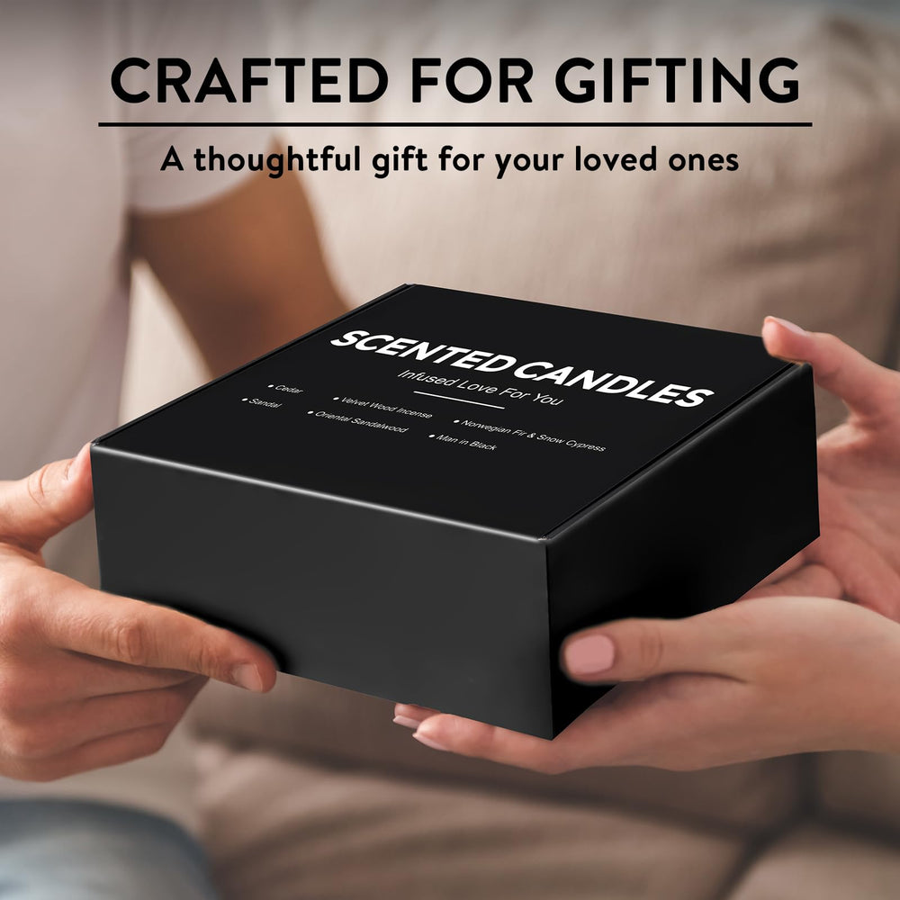 Aottom Candles Gift Box six-pack jar ideal for gifts