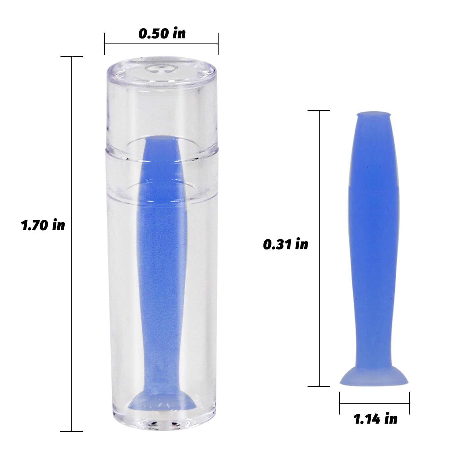 Aoutrow silicone suction cup close-up demonstrates gentle grip for lens removal.