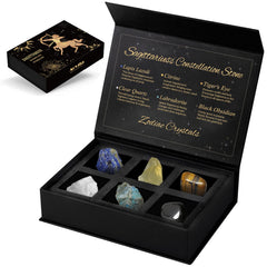 Aovila Sagittarius crystals featuring Citrine to promote positivity