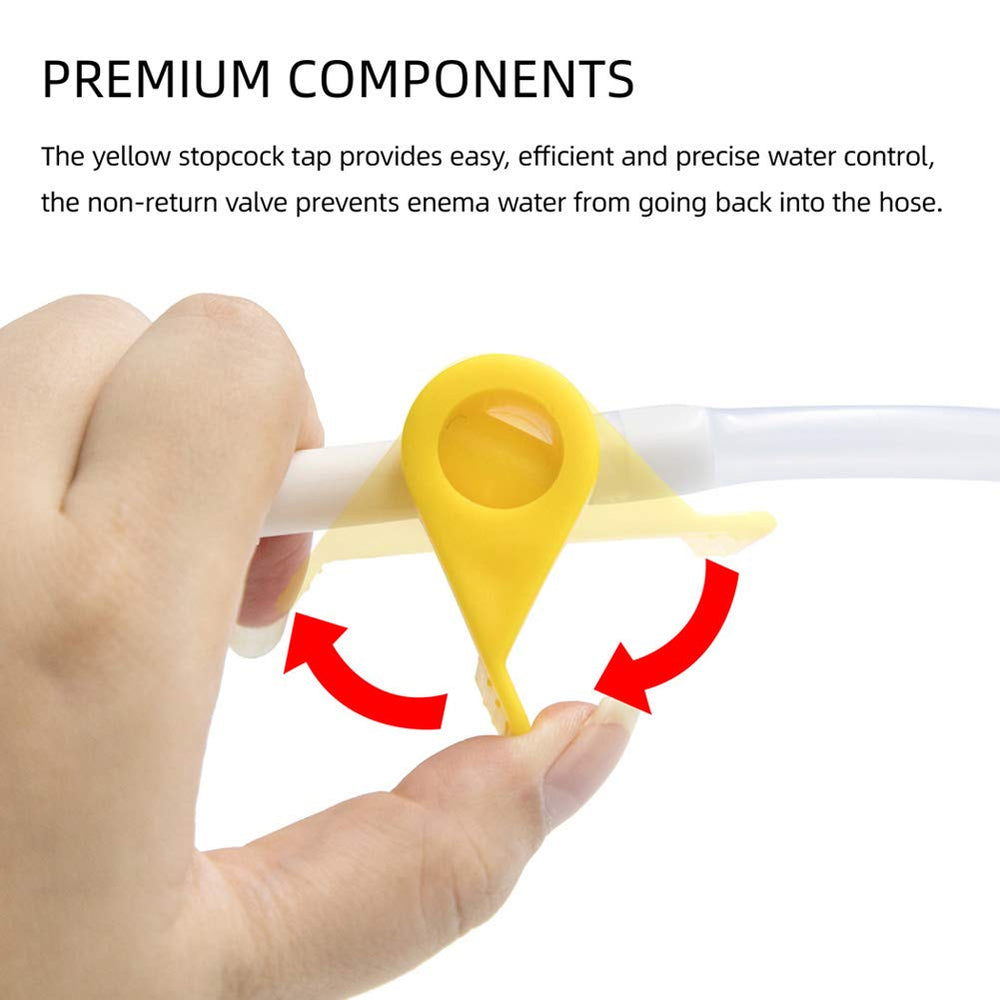 AOVIOANDY soft reusable tips arranged for comfortable flow