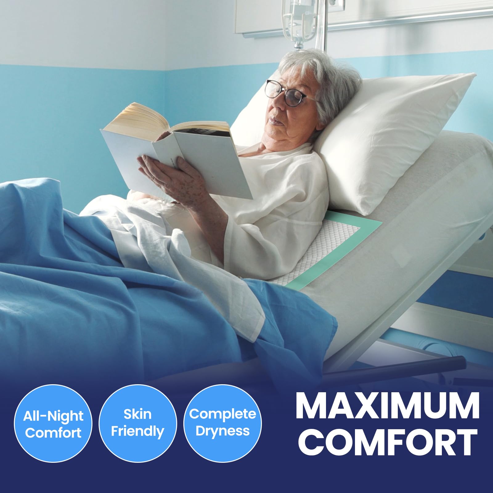 AOZITA 100-pack provides convenient disposal-ready protection.