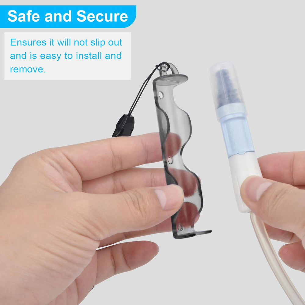 APDTEK PD catheter shower holder keeps hands free during bathing.