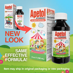 Apetol bottle pour shot for convenient serving.