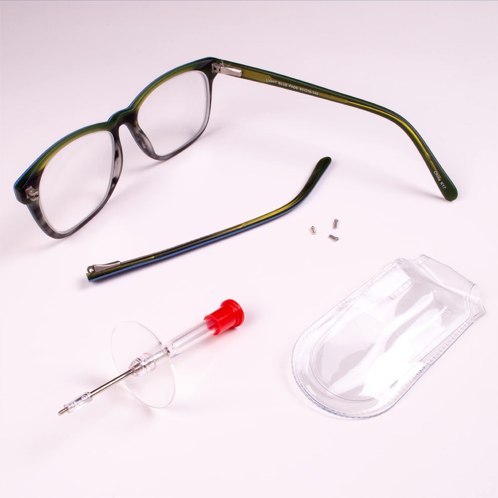APEX sunglasses repair kit ready for quick tweaks.