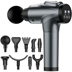 APHERMA Massage Gun front view for compact, portable deep tissue massage.