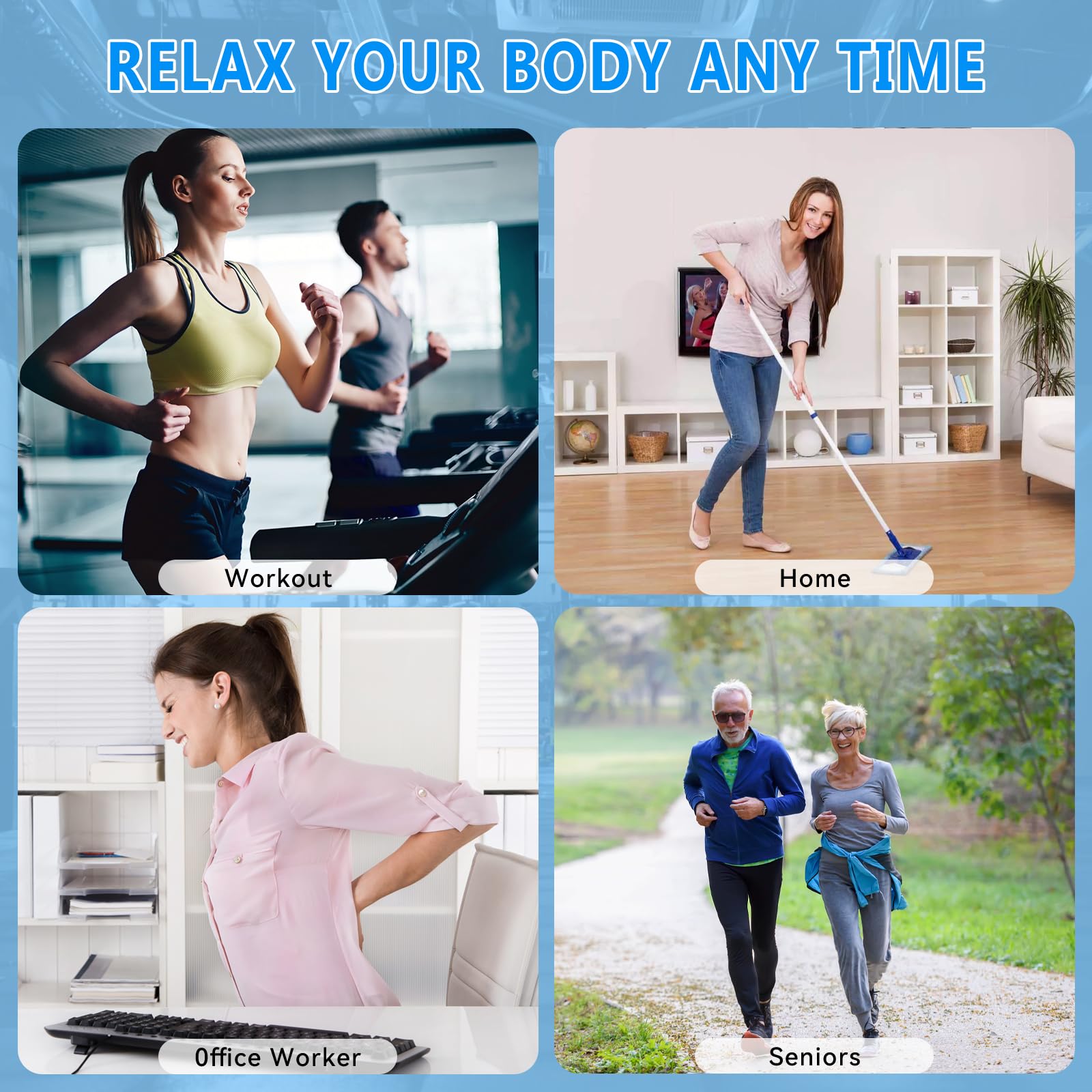 APHERMA Massage Gun whisper-quiet motor for distraction-free sessions.