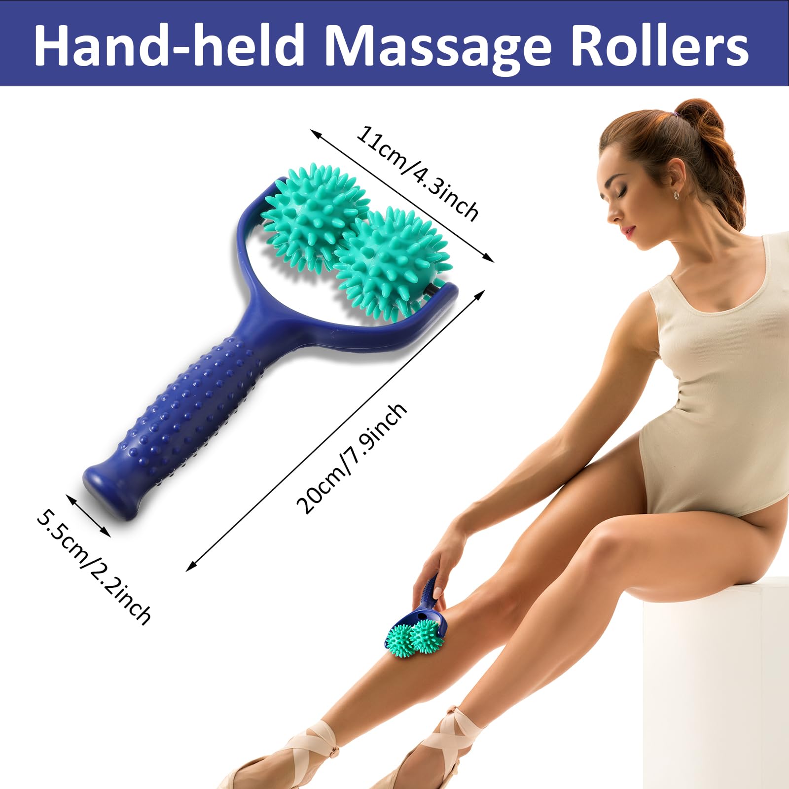 APLZGMG dual-wheel roller with ergonomic handle for precise pressure.