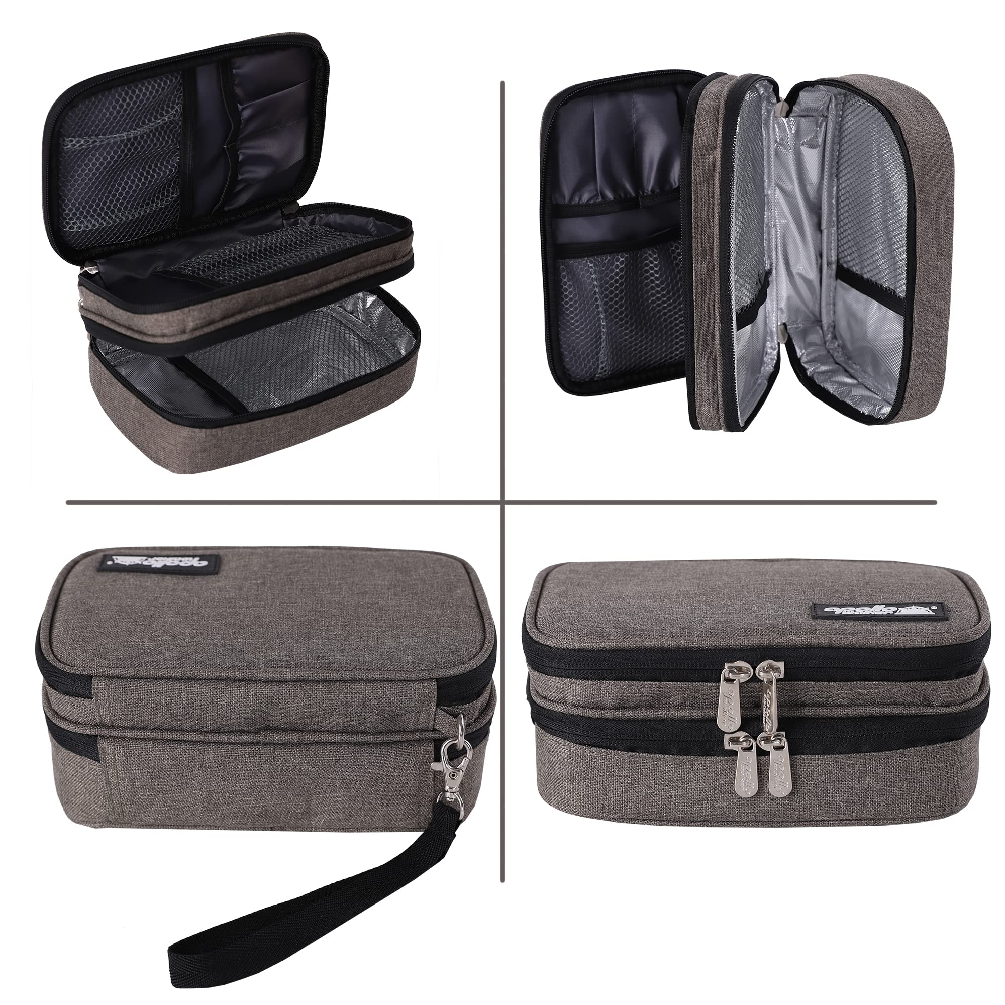 Apollo Walker compact travel size case fits backpacks and purses.
