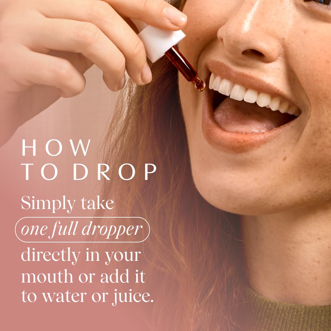 Apothékary Now Wine Down drops offer a gentle unwind before bed.